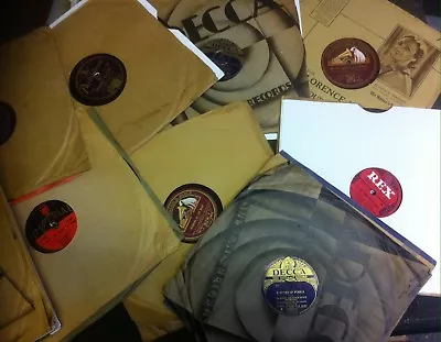 GIANT JOB LOT OF 100 BRITISH DANCE BAND 78s JACK PAYNE HYLTON GERALDO ROY Etc • £108.50