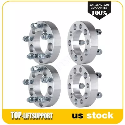 4x 1.25 Inch 5x4.5 5x114.3 Wheel Spacers Fits Honda Accord Toyota Tacoma Camry • $67.45