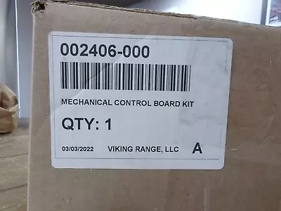 Brand New! OEM! Viking Control Board Kit Part# 002406-000 • $559.95