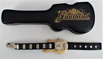 Rare Elvis Guitar Watch From Graceland 2001 ZX Originals Purchased New Not Worn • $69.95