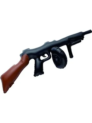 20s 1920s Gangster Inflatable Tommy Gun Toy 75cm Fancy Dress New By Smiffys • £5.99