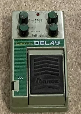 Used Ibanez  DDL Digital Delay Guitar Effect Pedal. Made In Japan. • $150