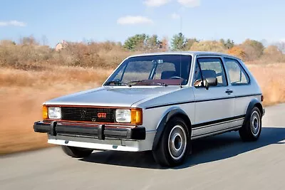 1984 Volkswagen GTI  | 24 X 36 INCH POSTER • $23.99