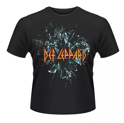 Def Leppard Logo Rock Joe Elliot Heavy Metal Licensed Tee T-Shirt Men • $41.79