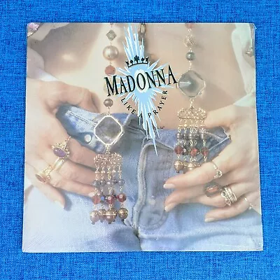 Madonna Sealed Like A Prayer 12'' Vinyl Us Lp Record Sire 1989 Columbia House • $125