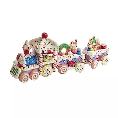 Kurt S. Adler Kurt Adler 14.4-Inch Claydough Train Set Décor Multi • $61.95