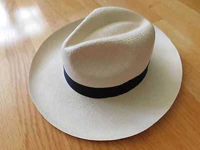 Gamboa Genuine Montecristi Panama Hat - Handmade In Ecuador - UNESCO Cert Origin • $124.99