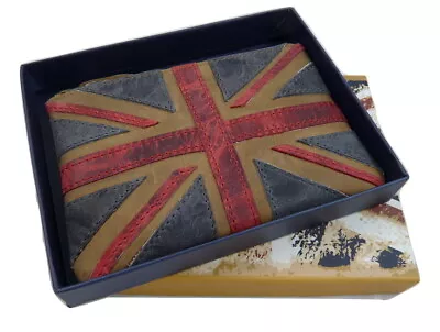 Mala Leather Union Jack Coin Purse With RFID Protection Gift Boxed & Card Pocket • £13.49