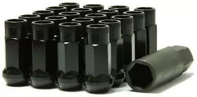 Muteki Sr48 20pcs Extended Wheels Tuner Lug Nuts (open End/12x1.5/black) • $48