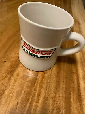 Vintage Krispy Kreme Doughnuts Coffee Cup  Raised Logo Heavy + 4  Cup • $32.62