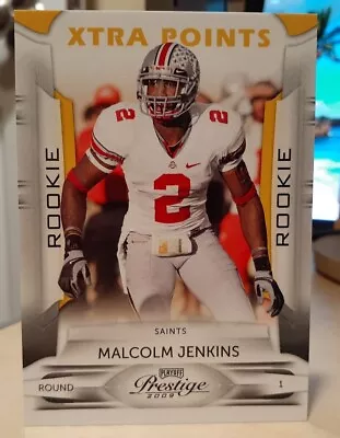 2009 Prestige Xtra Points Gold /250 Malcolm Jenkins Rookie OHIO STATE BUCKEYES • $9.99