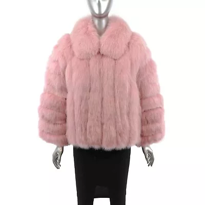 Pink Fox Jacket- Size M • $800