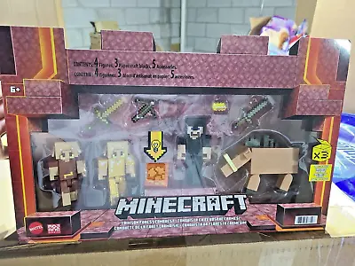 Minecraft Figures Crimson Forest Conquest Story Pack Accessories • $55