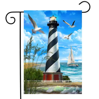 Hatteras Lighthouse Summer Garden Flag Nautical 12.5  X 18  Briarwood Lane • $9.86