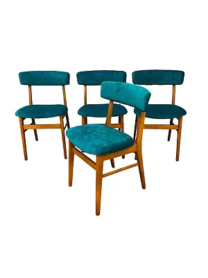 Danish Modern Teak Dining Chairs - Set Of 4 • $2500