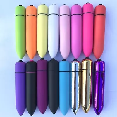 10 Speed Women Vibrating Mini Wand Vibrator Bullet Full Body Massager Personal • $8.99