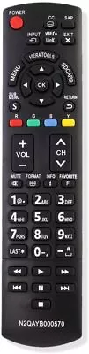 $7.50 • Buy N2QAYB000570 Remote Control Replace For Panasonic TV TC-L3232C TC-L32C3 TCL32C3S