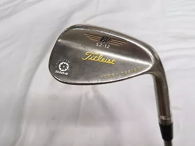 Used RH Titleist Vokey SM4 52* Gap Wedge Titleist Wedge Flex Steel Shaft • $14.99