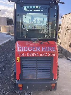 Schaffer Avant Multione HIRE Flail Muck Grab Tines Bucket Forklift Compact • £100
