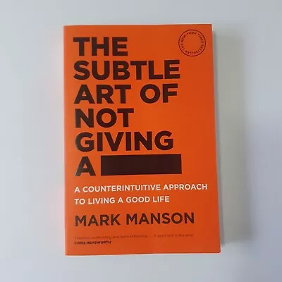 $19.50 • Buy The Subtle Art Of Not Giving A F*ck By Mark Manson | Self Help | Small Business