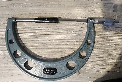 Mitutoyo 6-7  Outside Micrometer 103-221A **Free Shipping • $95.99