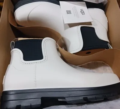 Womens Ugg Waterproof  Droplet White Sz 10 New W Box With All Paper & Documents • $59.99