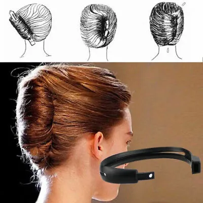 2pcs/set Women Hair Styling Updo Donut Bun Clip Tool French Twist Maker Holder • $5.30