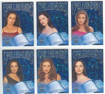 Charmed Power Of The Three Complete Spellbinders Chase Card Set S1-6 • £6.79