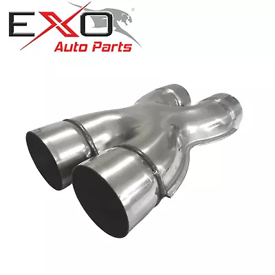 3  Inch Exhaust X Pipe Merge Piece Stainless Steel Mandrel Bend Tube • $65.99