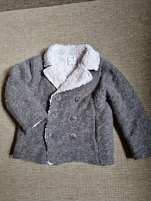 Zara Boys Brown Coat 2-3 Years • £7.99