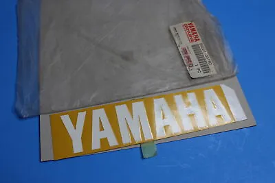Nos Yamaha 1996-1998 Fzr 600 1986 Fz750 Fuel Tank Emblem Oem # 99221-00180 • $24.95