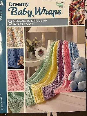 LEISURE ARTS - Knit & Crochet Baby Afghan Patterns - Books & Leaflets • $3