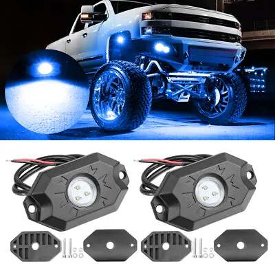 LED Rock Interior Light Offroad License Plate Underbody Courtesy Truck Bed Pods  • $8.99