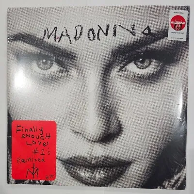 New Sealed Cover Wear: Madonna - Finally Enough Love Crystal Clear Vinyl 1 LP • $9.98