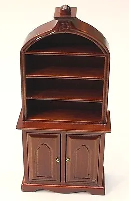 NEW Dolls House Wooden Dresser Wall Unit Mahogany Effect 1/12th Scale - Free P&P • £7.95