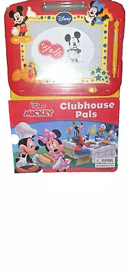 DISNEY Mickey Mouse Clubhouse Pals Magnetic Drawing Board And Book Set Sealed • $35