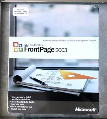 Microsoft Office FrontPage 2003 Full Version W/Product Key 39202487 805529462366 • $99.99