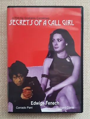 SECRETS OF A CALL GIRL DVD Noshame Release Edwige Fenech OOP • £30