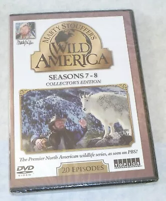 Marty Stouffer's Wild America Seasons 7 - 8 New DVD PBS Nature Show • $14