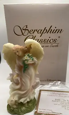 Seraphim Classics Faith The Easter Angel Figurine #81660 Roman Inc 1999 • $17.59