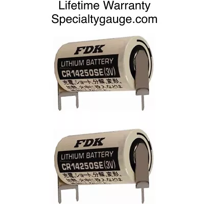 New Pair BMW Sanyo/FDK E30 SI Board Batteries  E23 E24 E28 E30 3Volt Lithium • $29.97