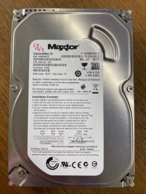 £29.99 • Buy 500GB Maxtor STM3500418AS 9SS142-327 3.5  SATA Desktop Hard Disk Drive HDD