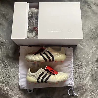 Adidas Predator Mania Champagne UK 10 2017 David Beckham Off White Black Limited • £1500