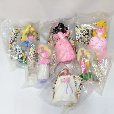 Lot Of 6 VTG Barbie McDonald's Mattel Happy Meal 4  Doll Toys *Please Read* 1990 • $20.95