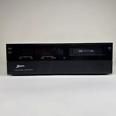 Rare Zenith Model VR3300 MIDI Video Cassette Recorder. 1980s. With Remote. • $125