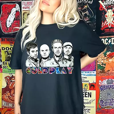 Coldplay Pop Rock Band Tour Tee Unisex Heavy Cotton T-SHIRT S-3XL 🔥 • $38