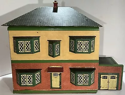 Vintage Hobbies Of Dereham Design? Double Fronted Doll House With Furniture • $119.98