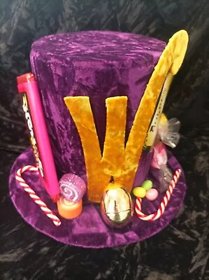 Handmade Easter Bonnet Hat.Willy Wonka • £35