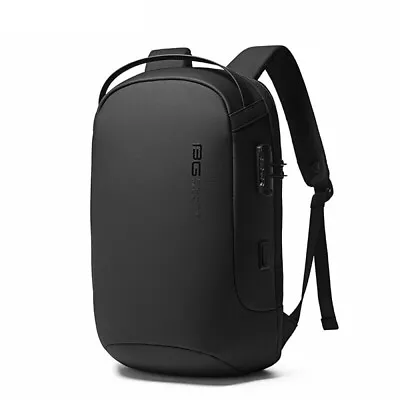 BlueCron BANGE Smart Backpack University Travel Laptop Business Bag USB Charging • £49.89