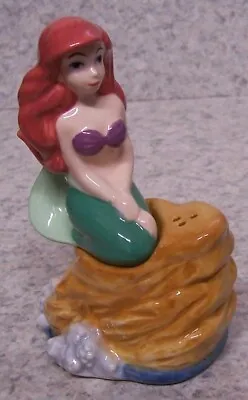 Salt & Pepper Ceramic Shaker Set Disney Ariel Little Mermaid NEW With Gift Box • $24.99